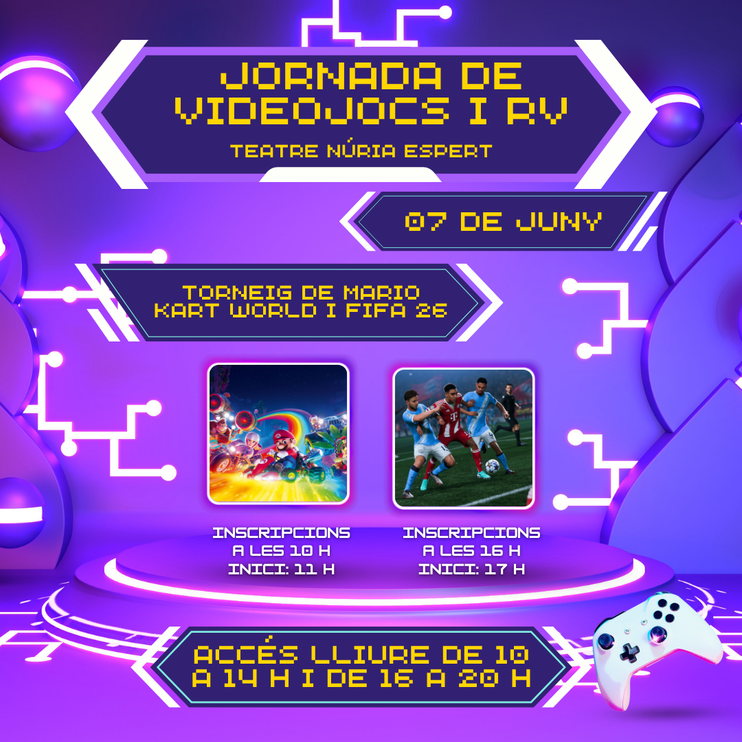 JORNADA DE VIDEOJOCS I RV